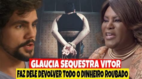 A INFÂNCIA DE ROMEU E JULIETA Gláucia sequestra Vitor faz ele