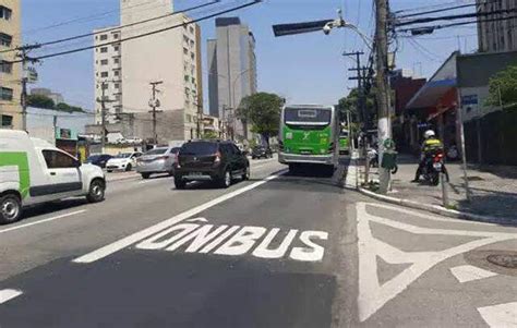 Novas Faixas Exclusivas Para ônibus Serão Entregues No Abc Do Abc