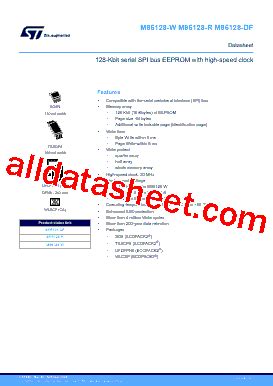 M Df Datasheet Pdf Stmicroelectronics