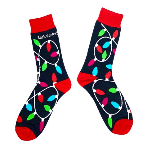 Christmas Lights Socks | Sock Rocket