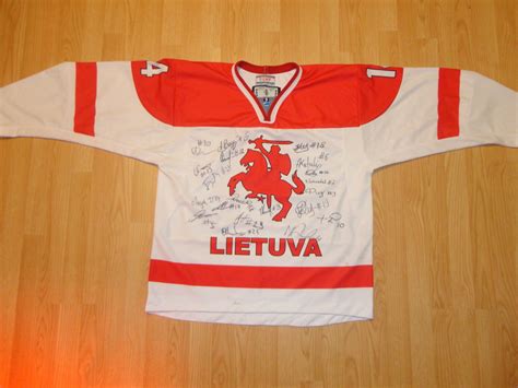 Lithuania - GARY's INTERNATIONAL HOCKEY JERSEYS