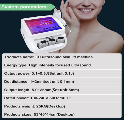 China 8d Mini Hifu Cartridges 7d Facial And Body Ultrasound Skin