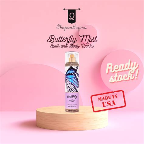 BBW USA Butterfly Fine Fragrance Mist Shopee Malaysia