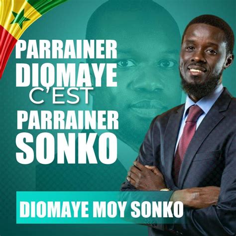 Parrainages De B Diomaye La Candidature Dousmane Sonko Nest