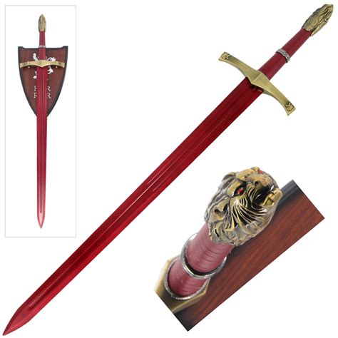 Red Oathkeeper Fantasy Sword Of Heroes