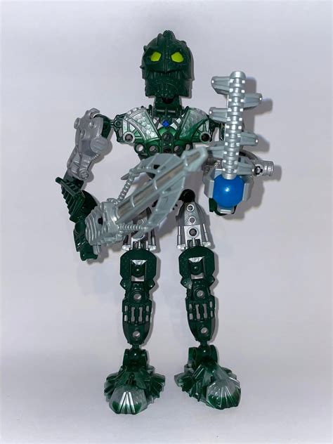 Klocki LEGO BIONICLE 8731 używane Toa Inika Kongu Robot Zestaw