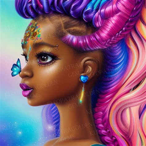 Beautiful Black Girl Magic Melanin Black Girl Princess Png Etsy