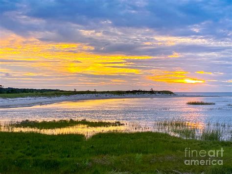 Sunset At Paines Creek Beach Photograph By Saving Memories By Making