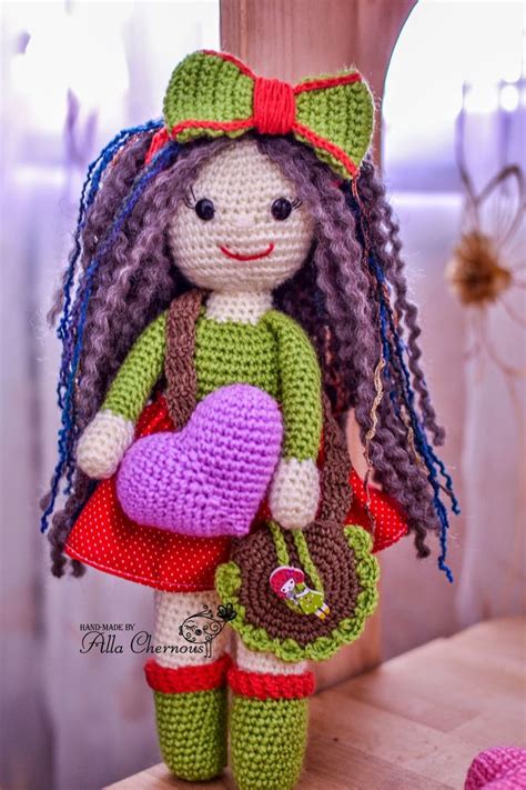 Toys by Alla Chernous: Куколка | Вязаная крючком кукла, Связаные ...