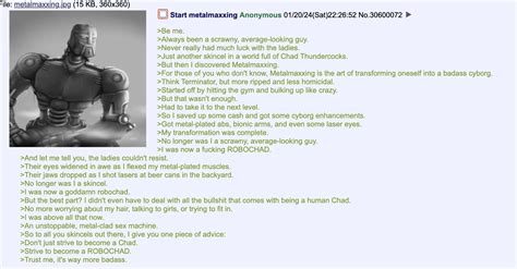 Heavy Metal Poisoning Is For Virgins R Greentext Greentext Stories