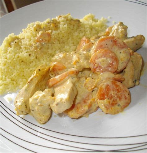 Recette Escalope De Poulet Aux Carottes Et La Moutarde