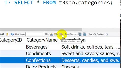 How To Delete Rows From Table In Mysql Workbench