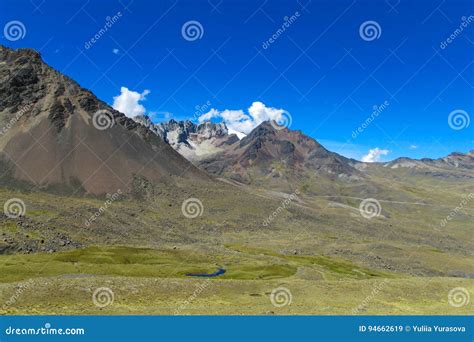 Altiplano landscape stock image. Image of andean, landscape - 94662619