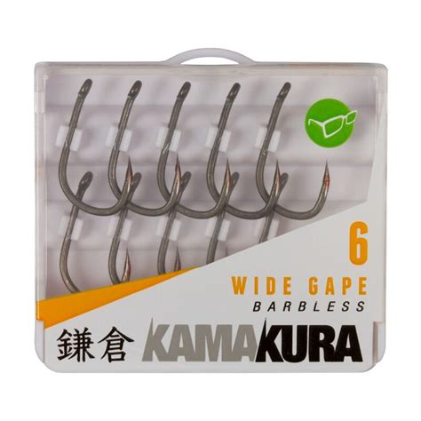 Korda Kamakura Wide Gape Barbless 8 99