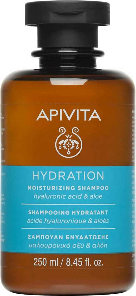 Apivita Hydration Hyaluronic Acid Aloe Σαμπουάν για Ενυδάτωση για