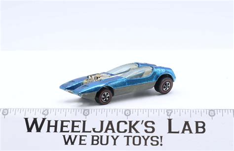 Splittin Image Blue Redline Hot Wheels Mattel Vintage Redline Rl Usa Wheeljack S Lab