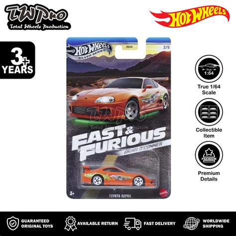 Jual Hot Wheels Fast Furious 2025 Brian O Conner Toyota Supra Orange Shopee Indonesia