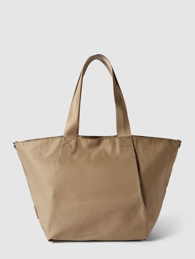 Marc O Polo Shopper Mit Label Patch Modell Evely Beige Online Kaufen