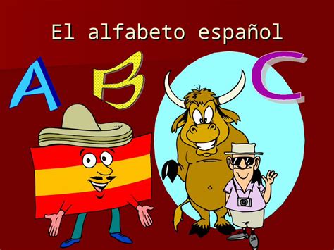 Ppt El Alfabeto Español Las Vocales Aeiou Las Vocales En Español