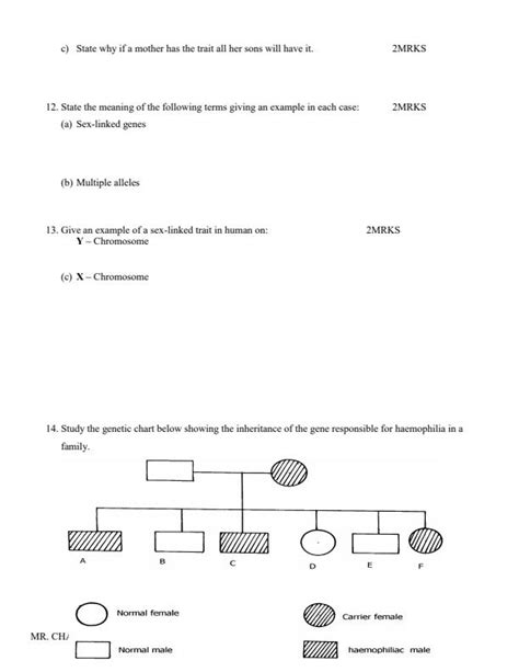 Form 4 Biology Opener Cat 1 Term 1 2023 13065