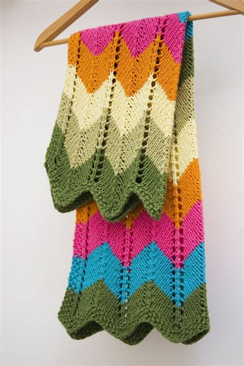 Knitting Pattern For Zig Zag Afghan Mikes Nature