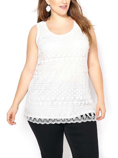 Sleeveless Crochet Top Penningtons