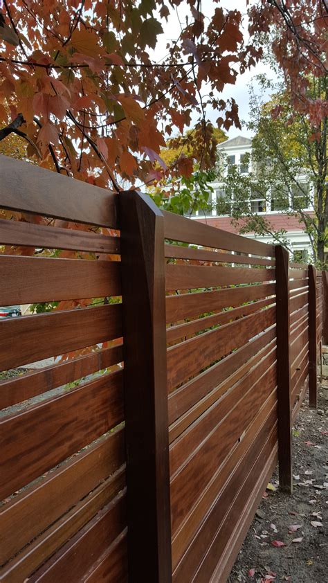 Ipe Fence — Iannelli Custom Contracting