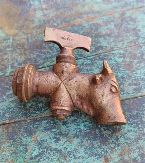 antique  face brass water tap  rs piece brass bathroom taps