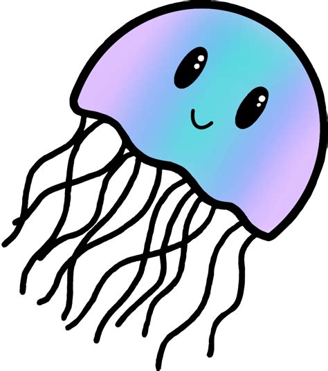 Download #jellyfish #ocean #beach #freetoedit Clipart (#5491968 ...