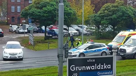 Wypadek na ul Grunwaldzkiej w Poznaniu Głos Wielkopolski