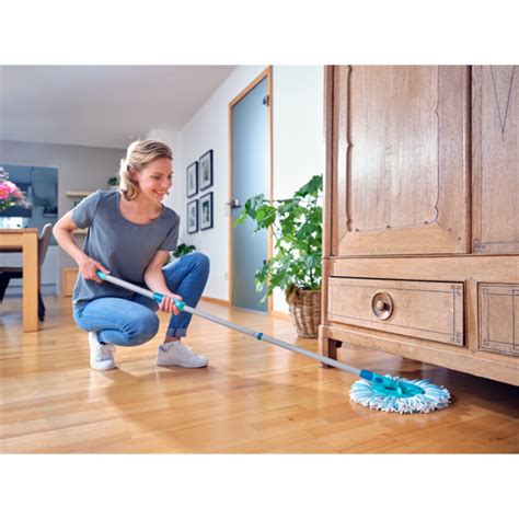 Leifheit Clean Twist Disc Mop Ergo Compleet Systeem Met Wieltjes