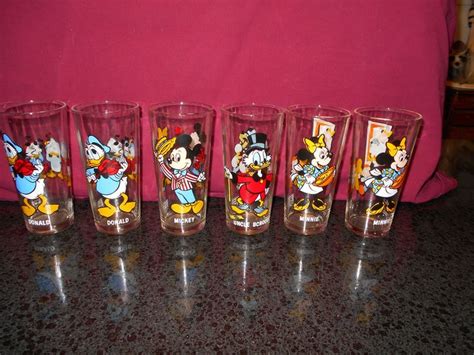 1978 Pepsi Disney Glasses Disney Glasses Tableware Drinking Glasses