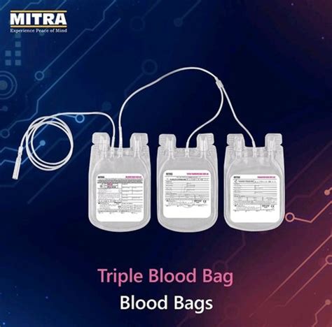 Ml Mitra Triple Blood Bag At Rs Piece In Prayagraj Id