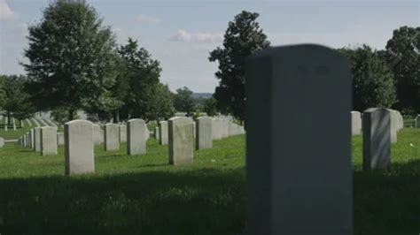 Military Headstones at Arlington Nationa... | Stock Video | Pond5