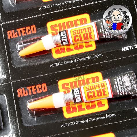 Jual Lem Super Glue Black S 621 ALTECO Shopee Indonesia