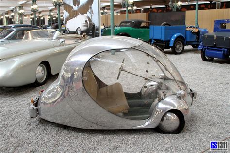 Paul Arzens Loeuf Electrique 1942 The Electric Egg Old Concept Cars