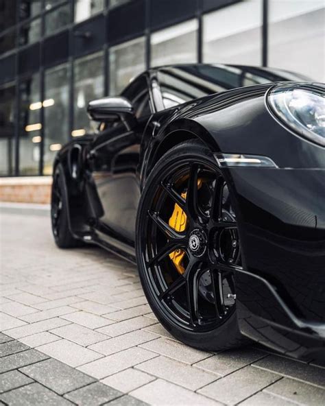 Black Porsche Convertible