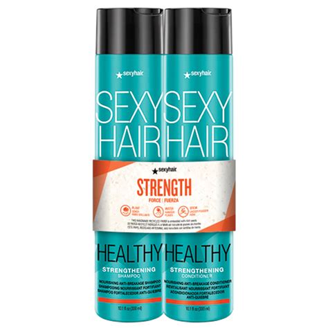 Strong Sexy Hair Strengthening Shampoo Conditioner Duo Hairsense