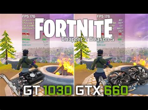 Gt Vs Gtx Fortnite Performance Mode Youtube