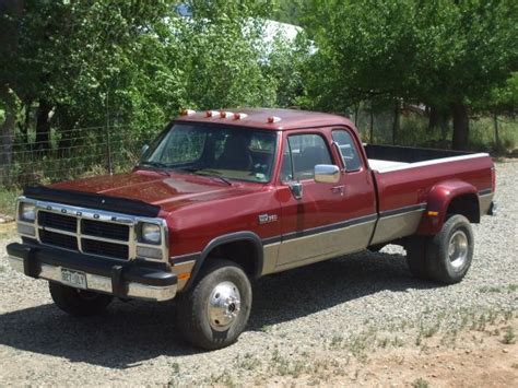 1993 Dodge Cummins Diesel W350 4x4 5 Speed Extended Cab Truck My Dream