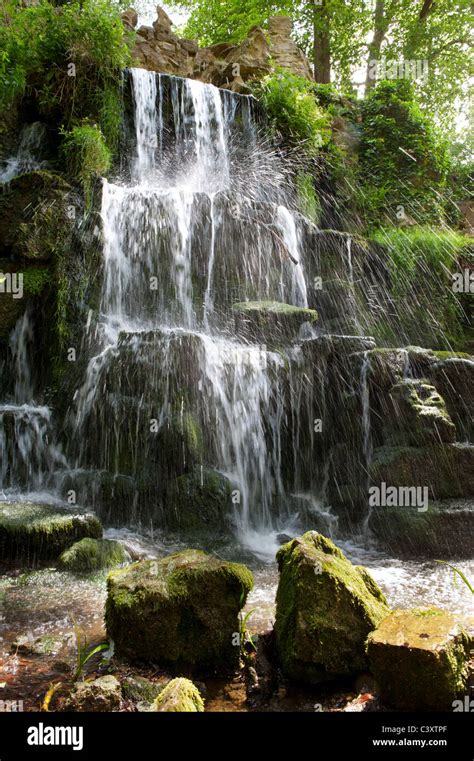 The Artificial Cascade Waterfall And Grotto At Bowood House Wiltshire