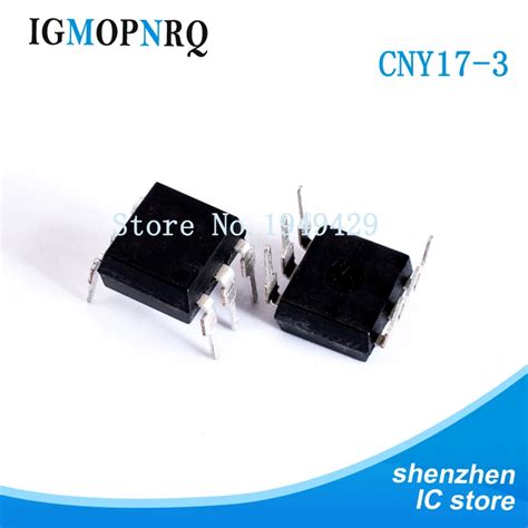 10PCS CNY17 3 DIP6 CNY17 Transistor Output Optocouplers NPN