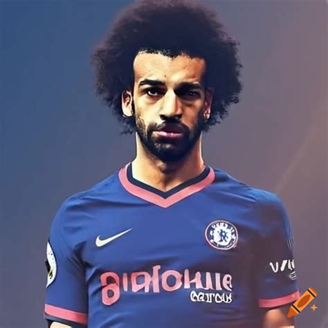 Mohammed Salah In Chelsea Jersey