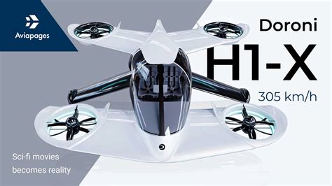 Soaring Into The Future Discover The Doroni H1 X EVTOL Personal Flying