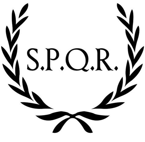 Spqr Tattoo With Alchemical And Celtic Symbols