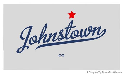 Map of Johnstown, CO, Colorado