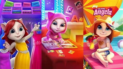 Моя Говорящая Кошка Анджела #3 - YouTube