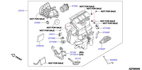 2011 Nissan Rogue Hvac Blend Door Actuator 27730 5RB0A Genuine