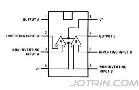 Lm Dual Operational Amplifier Pinout Datasheet And Equivalent