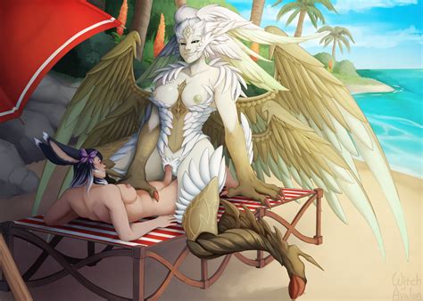 Commission Love On The Wing 1 4 By Witchofavalon Hentai Foundry